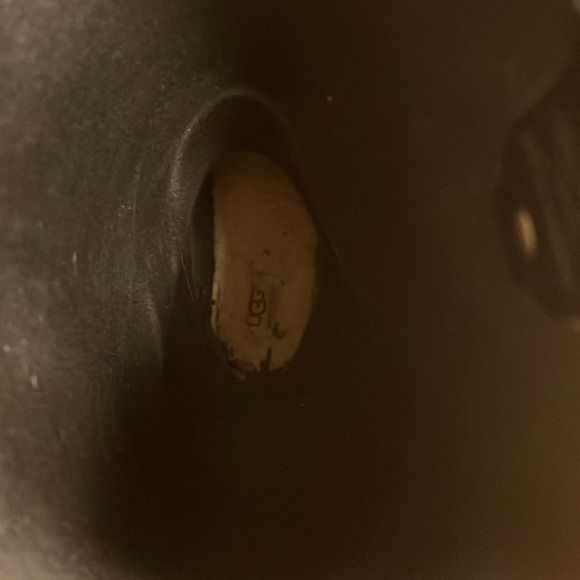 UGG Tall Wool Riding Rain Boots Size 8 Womens - Picture 6 of 9